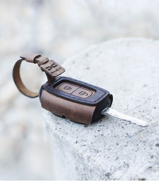 protectie husa din piele pentru cheie dacia spring cover din piele pentru cheie dacai spring