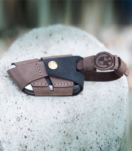 protectie din piele pentru cheie bmw